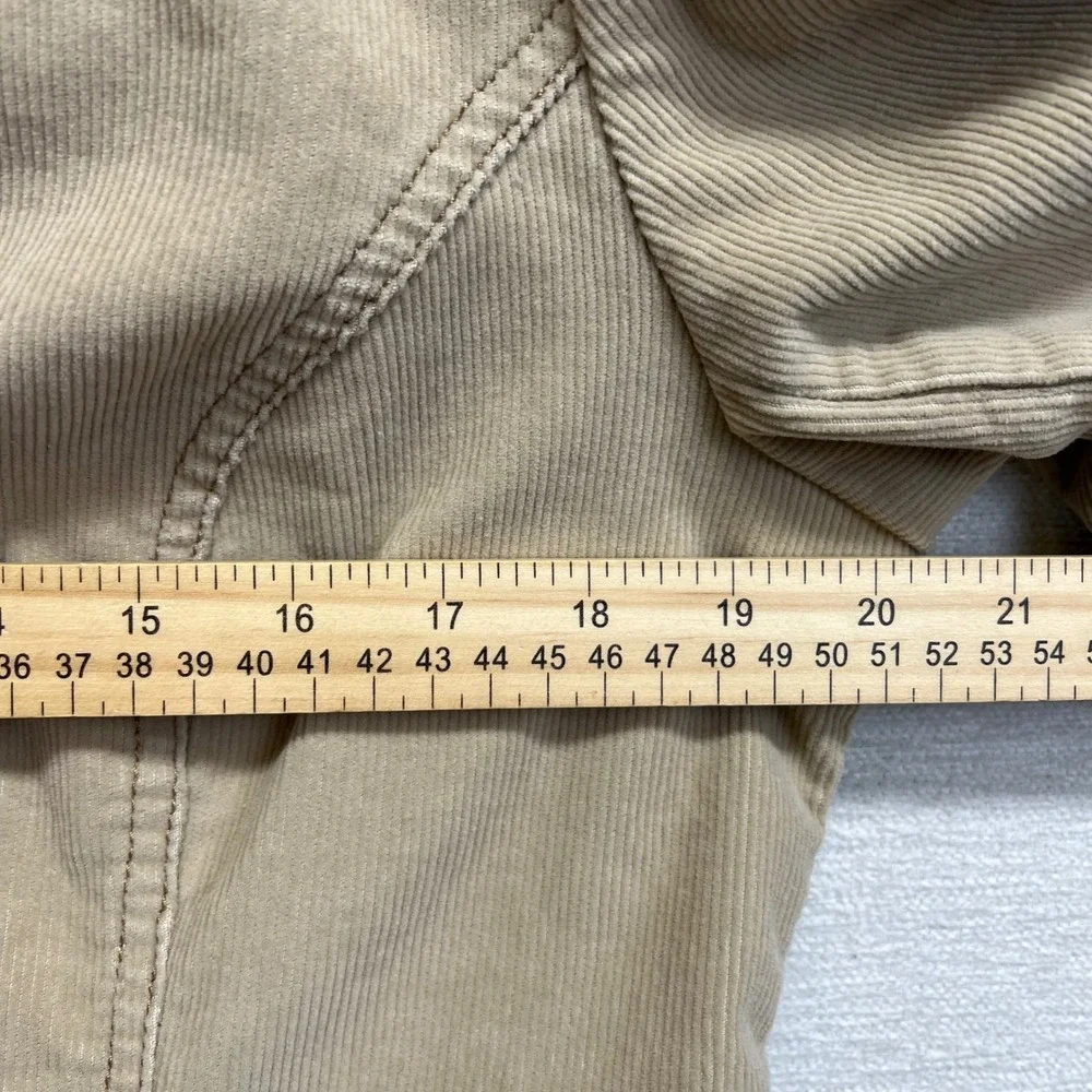 Levi Strauss Signature Corduroy Medium Blazer Jacket Tan VTG Y2K NO TAG READ - Picture 7 of 9